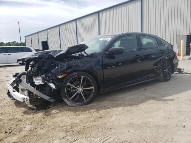 SHHFK7H45MU228831 - 2021 HONDA CIVIC SPORT 黑色 照片 1