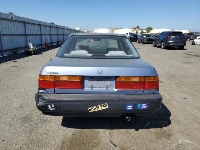 JHMCB7644LC113591 - 1990 HONDA ACCORD DX BLUE photo 6