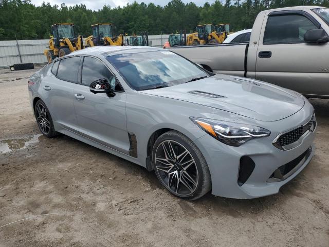 KNAE55LC2P6129498 - 2023 KIA STINGER GT2 GRAY photo 4