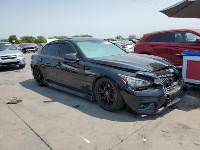 JN1EV7AP7JM365039 - 2018 INFINITI Q50 LUXE BLACK photo 4