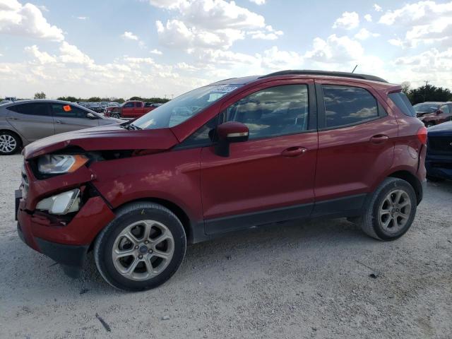 MAJ3P1TE9JC238618 - 2018 FORD ECOSPORT SE RED photo 1