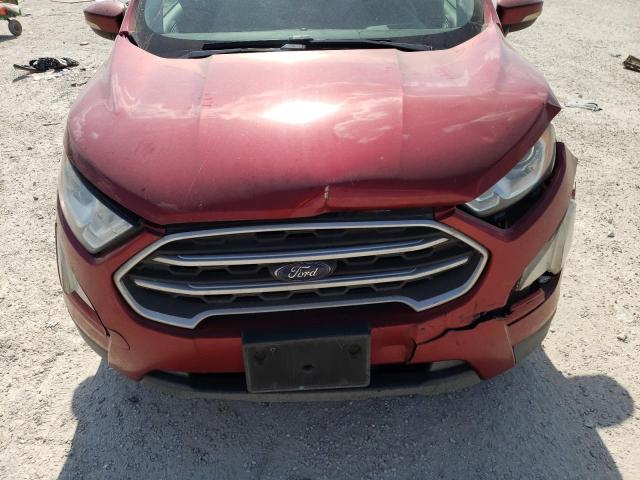 MAJ3P1TE9JC238618 - 2018 FORD ECOSPORT SE RED photo 12