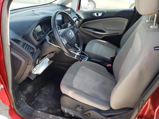 MAJ3P1TE9JC238618 - 2018 FORD ECOSPORT SE RED photo 7