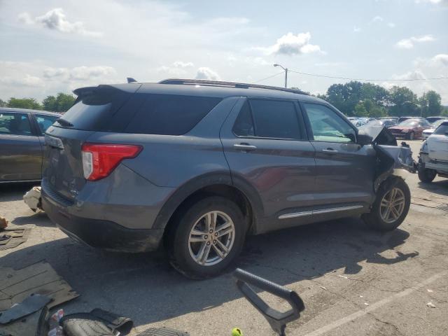1FMSK8DH7PGA86261 - 2023 FORD EXPLORER XLT 灰色 照片 3
