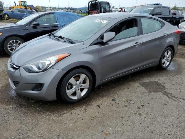 5NPDH4AE8DH338122 - 2013 HYUNDAI ELANTRA GLS GRAY photo 1