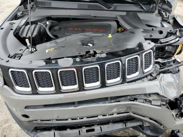 3C4NJDCBXMT578543 - 2021 JEEP COMPASS LIMITED GRAY photo 12