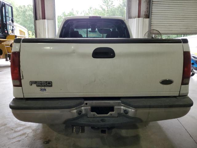 1FTNW20P84EE08574 - 2004 FORD F250 SUPER DUTY WHITE photo 6