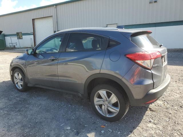 3CZRU6H56KM736160 - 2019 HONDA HR-V EX GRAY photo 2