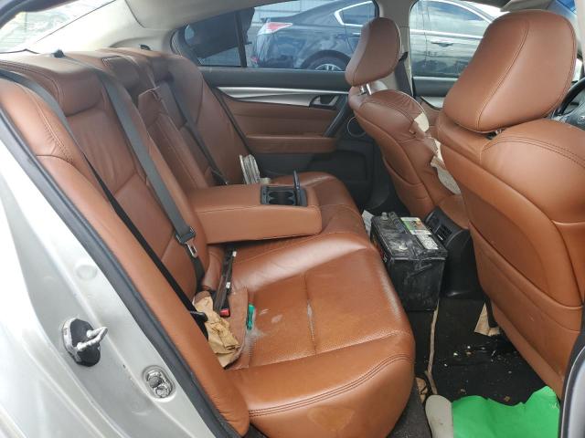 19UUA96519A002922 - 2009 ACURA TL SILVER photo 10