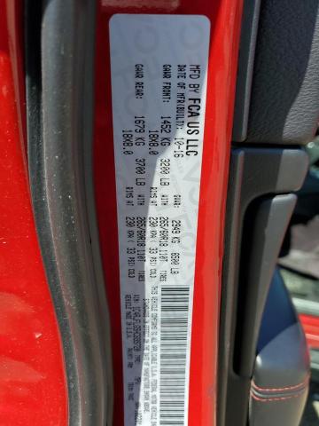 1C4RJFLG5HC699720 - 2017 JEEP GRAND CHER TRAILHAWK 红色 照片 12