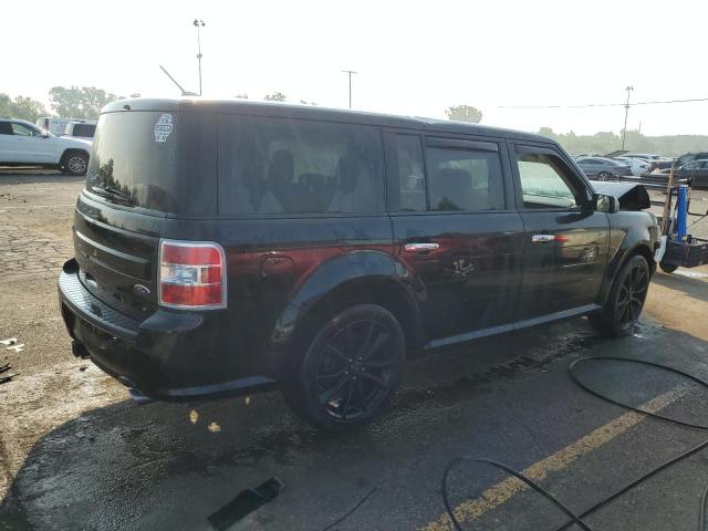 2FMGK5C83JBA21475 - 2018 FORD FLEX SEL BLACK photo 3