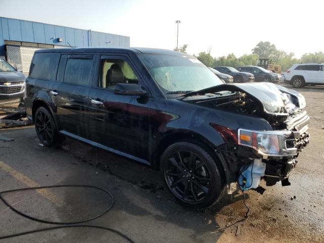 2FMGK5C83JBA21475 - 2018 FORD FLEX SEL BLACK photo 4