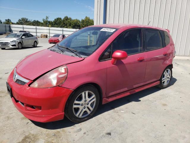 JHMGD38647S026885 - 2007 HONDA FIT S 红色 照片 1