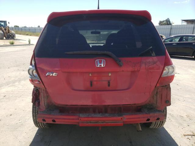 JHMGD38647S026885 - 2007 HONDA FIT S 红色 照片 6