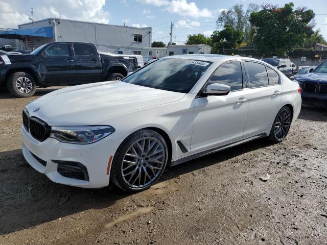 WBAJE5C50KWW03151 - 2019 BMW 540 I WHITE photo 1