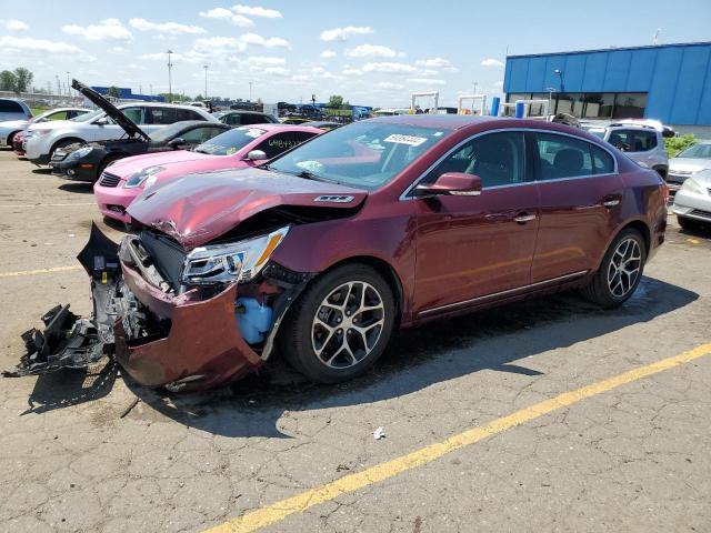 1G4G45G37GF280812 - 2016 BUICK LACROSSE SPORT TOURING BURGUNDY photo 1