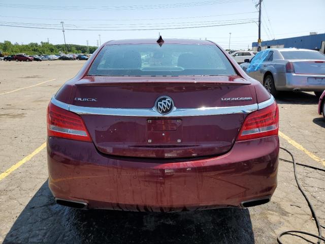 1G4G45G37GF280812 - 2016 BUICK LACROSSE SPORT TOURING BURGUNDY photo 6