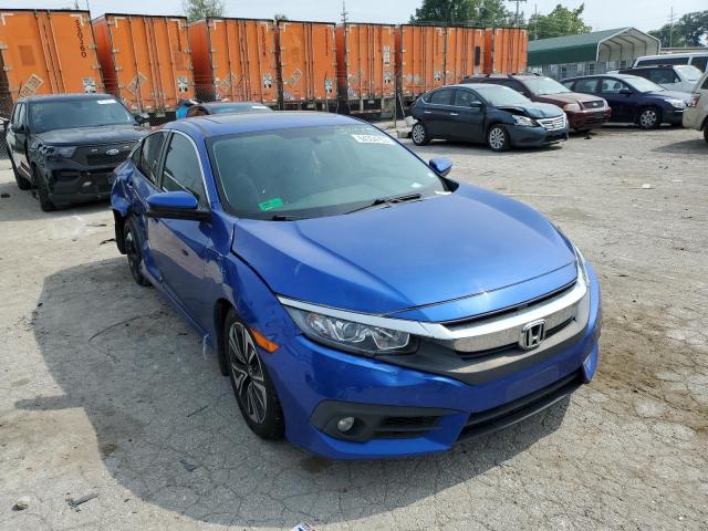19XFC1F71HE013080 - 2017 HONDA CIVIC EXL 蓝色 照片 4