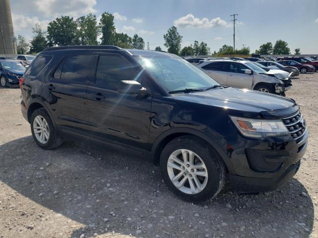 1FM5K7B87HGC46652 - 2017 FORD EXPLORER BLACK photo 4