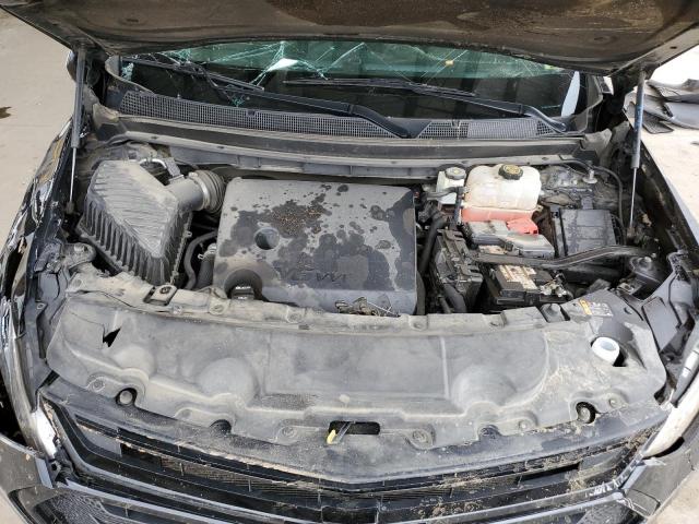 1GNEVGKW0LJ208290 - 2020 CHEVROLET TRAVERSE LT BLACK photo 11