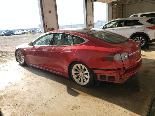 5YJSA1E27LF359146 - 2020 TESLA MODEL S Կարմիր լուսանկար 2