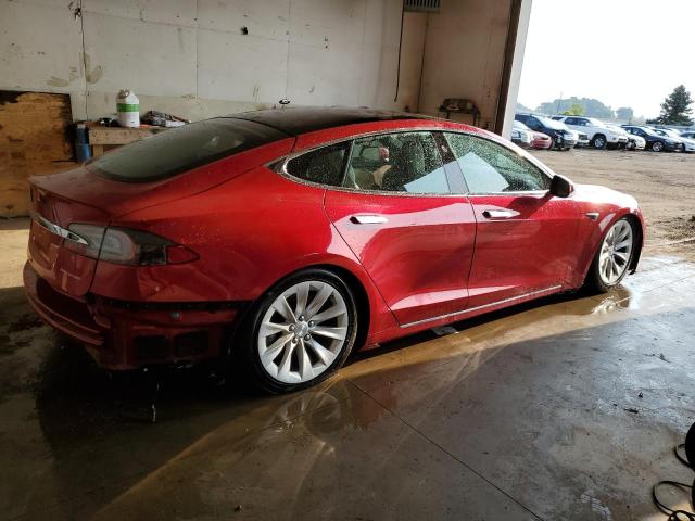 5YJSA1E27LF359146 - 2020 TESLA MODEL S Կարմիր լուսանկար 3