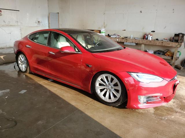 5YJSA1E27LF359146 - 2020 TESLA MODEL S Կարմիր լուսանկար 4