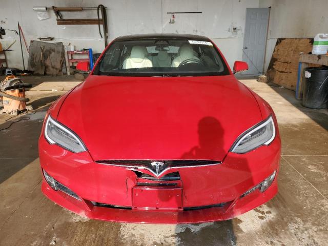 5YJSA1E27LF359146 - 2020 TESLA MODEL S Կարմիր լուսանկար 5