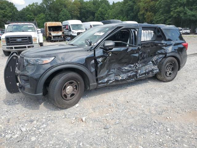 1FM5K8ACXRGA85792 - 2024 FORD EXPLORER POLICE INTERCEPTOR BLACK photo 1