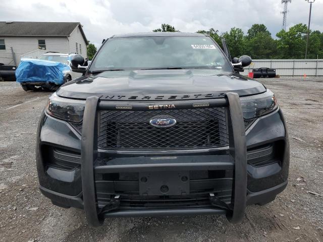 1FM5K8ACXRGA85792 - 2024 FORD EXPLORER POLICE INTERCEPTOR BLACK photo 5