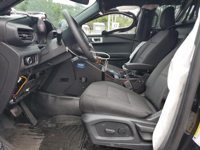 1FM5K8ACXRGA85792 - 2024 FORD EXPLORER POLICE INTERCEPTOR BLACK photo 7