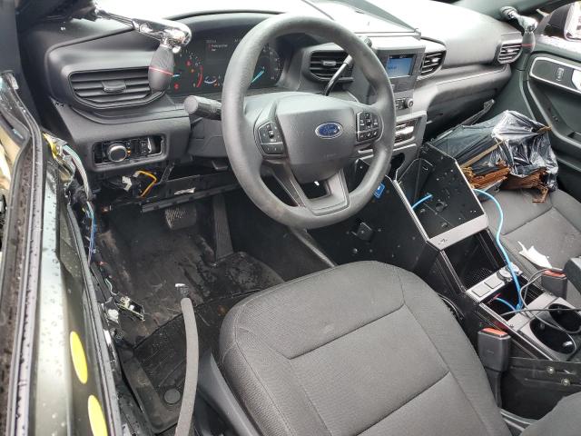 1FM5K8ACXRGA85792 - 2024 FORD EXPLORER POLICE INTERCEPTOR BLACK photo 8