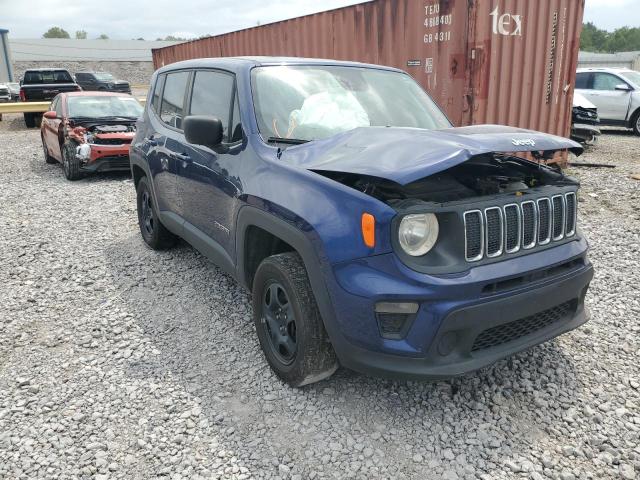 ZACNJBAB9KPJ91264 - 2019 JEEP RENEGADE SPORT BLUE photo 4