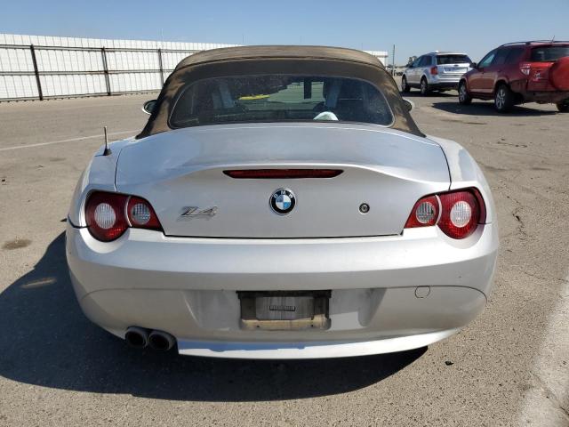 4USBT53545LU10465 - 2005 BMW Z4 3.0 SILVER photo 6