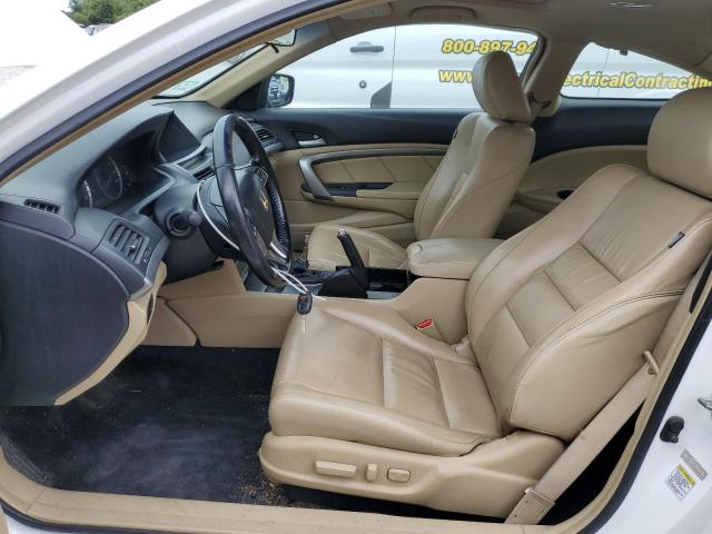 1HGCS21809A009166 - 2009 HONDA ACCORD EXL WHITE photo 7