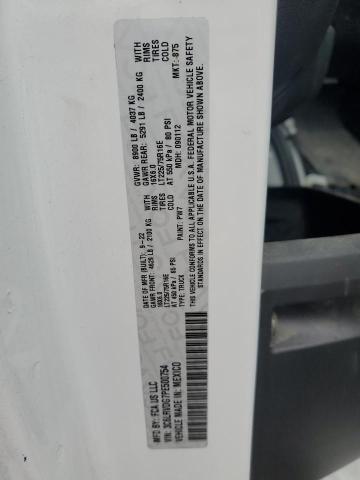 3C6LRVDG7PE500754 - 2023 RAM PROMASTER 2500 HIGH WHITE photo 12