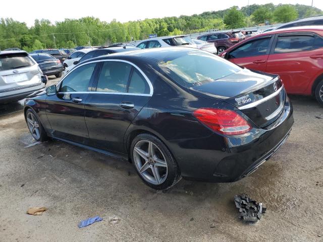 55SWF4KB3GU114924 - 2016 MERCEDES-BENZ C 300 4MATIC BLACK photo 4