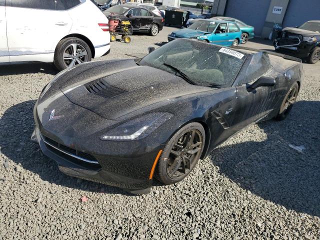 1G1YA3D7XE5119511 - 2014 CHEVROLET CORVETTE STINGRAY 1LT BLACK photo 1