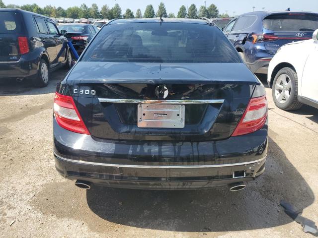 WDDGF5EB4AR087540 - 2010 MERCEDES-BENZ C 300 BLACK photo 6