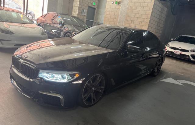 WBAJS7C01LCD90676 - 2020 BMW M550XI BLACK photo 2