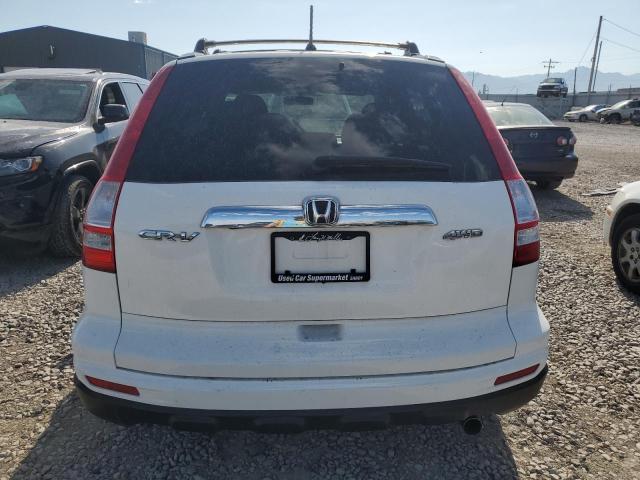 5J6RE4H50BL056015 - 2011 HONDA CR-V EX WHITE photo 6