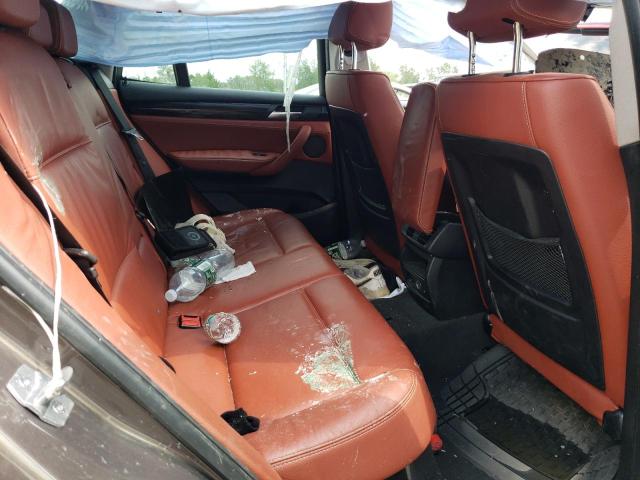 5UXWX7C59EL984503 - 2014 BMW X3 XDRIVE35I BROWN photo 10