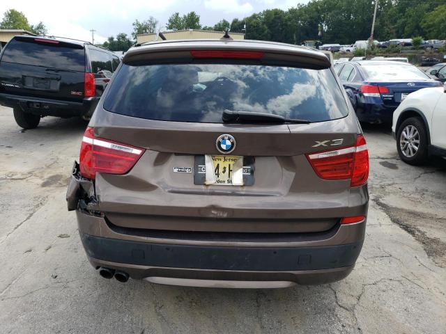 5UXWX7C59EL984503 - 2014 BMW X3 XDRIVE35I BROWN photo 6