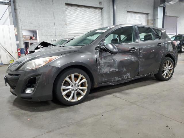 JM1BL1K55B1435883 - 2011 MAZDA 3 S GRAY photo 1