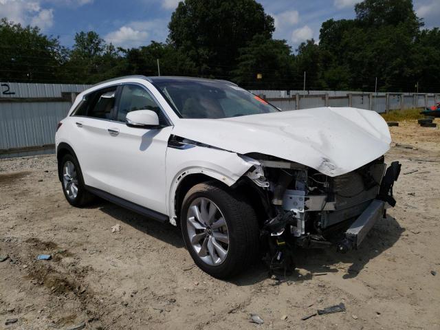 3PCAJ5BB3MF126907 - 2021 INFINITI QX50 LUXE WHITE photo 4