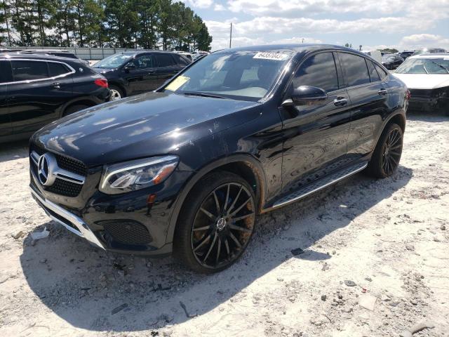 WDC0J4KB2JF360737 - 2018 MERCEDES-BENZ GLC COUPE 300 4MATIC BLACK photo 1