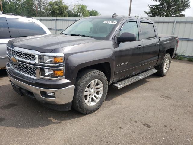 3GCUKREC5FG527555 - 2015 CHEVROLET 1500 K1500 LT GRAY photo 1