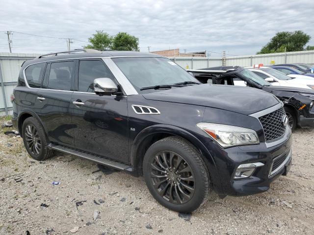 JN8AZ2NE0F9082461 - 2015 INFINITI QX80 BLACK photo 4