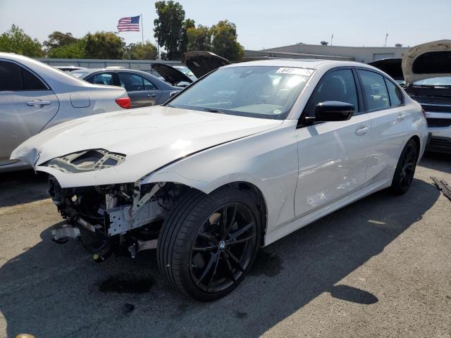 3MW5R1J0XN8C50968 - 2022 BMW 330I WHITE photo 1