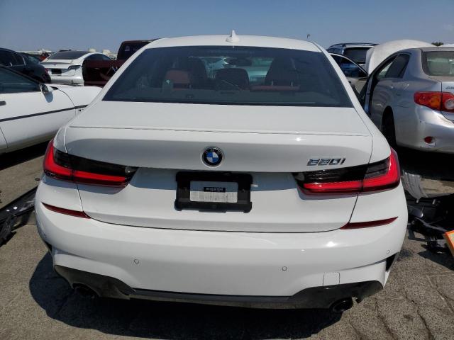 3MW5R1J0XN8C50968 - 2022 BMW 330I WHITE photo 6